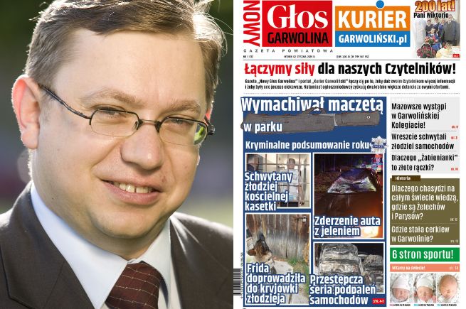 Mateusz Orzechowski kupił portal „Kurier Garwoliński